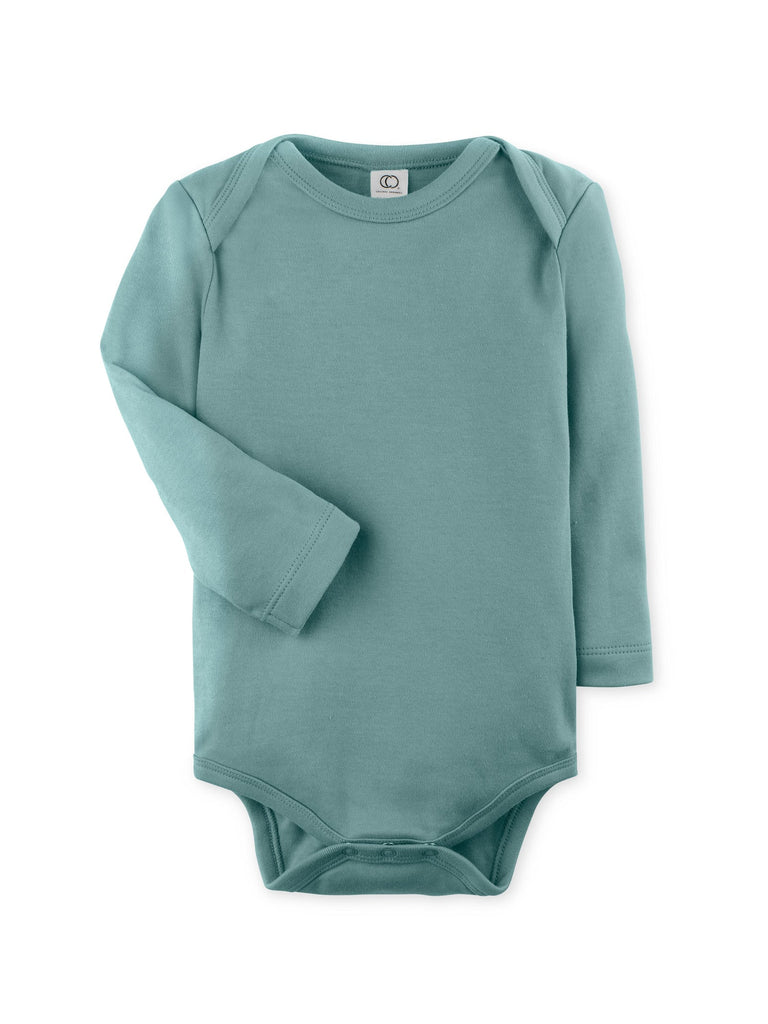 Colored Organics Classic Long Sleeve Bodysuits (More Colors) (6749808656431)