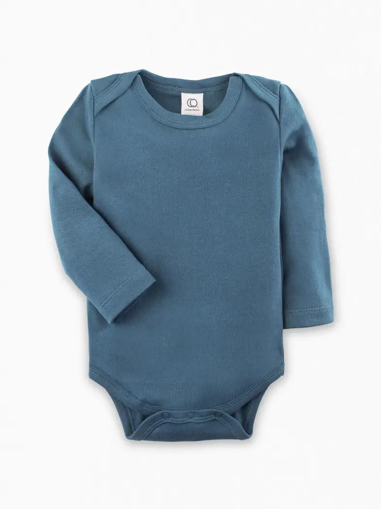 Colored Organics Classic Long Sleeve Bodysuits (More Colors) (6749808656431)