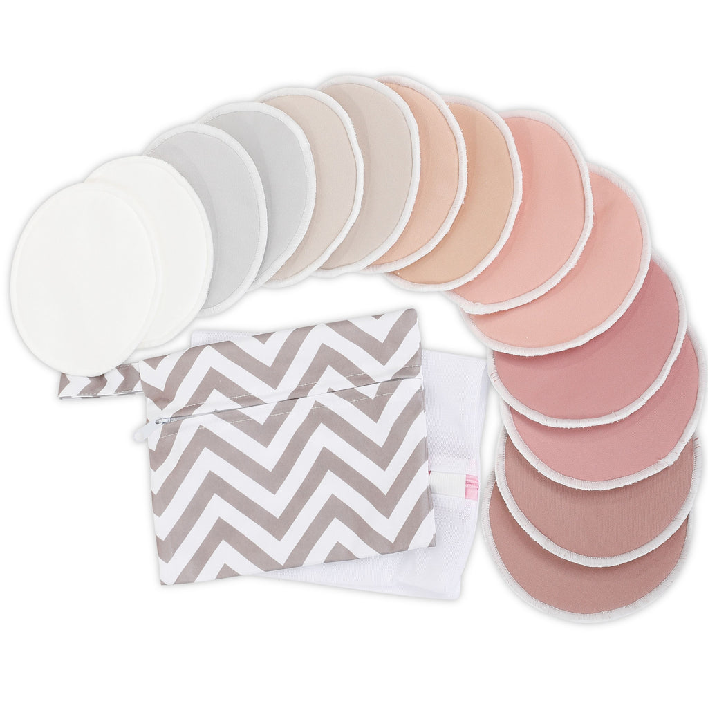 KeaBabies Organic Bamboo Nursing Breast Pads (4370946064431)