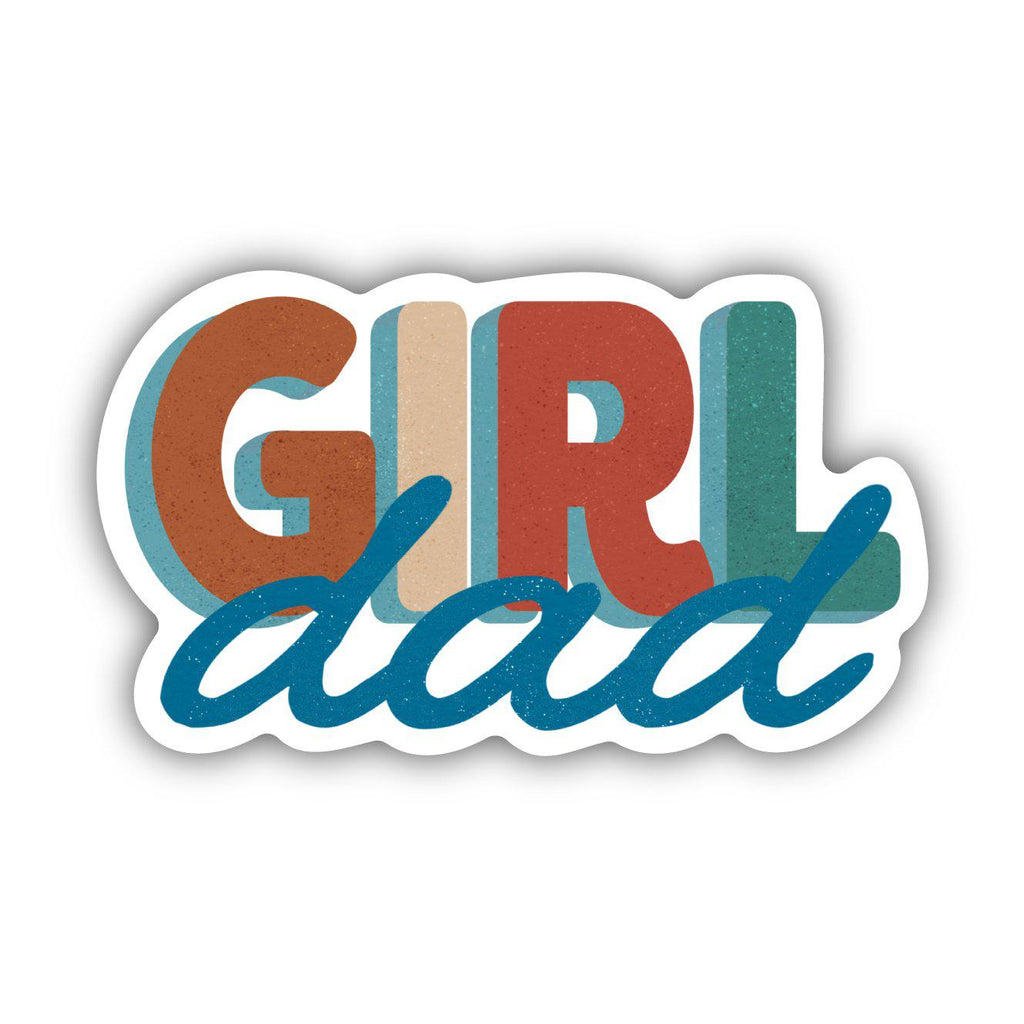 "Girl Dad" Sticker (6869521039407)