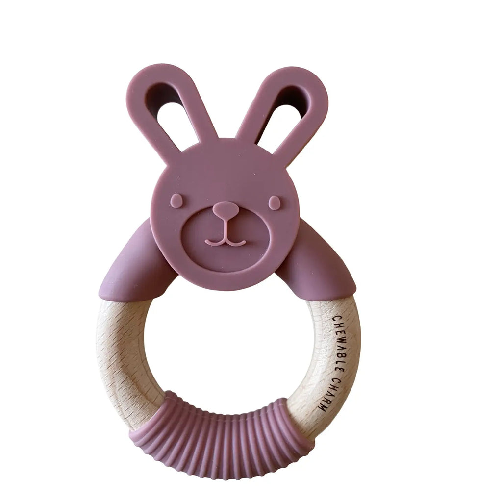 Chewable Charm Bunny Ear Teether (4299168317487)
