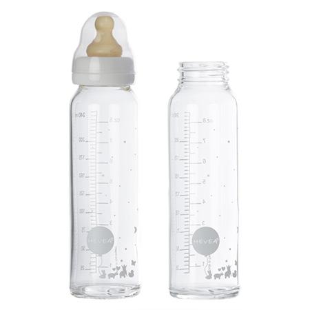 Hevea Glass Bottles 2 Pack (4652629590063)