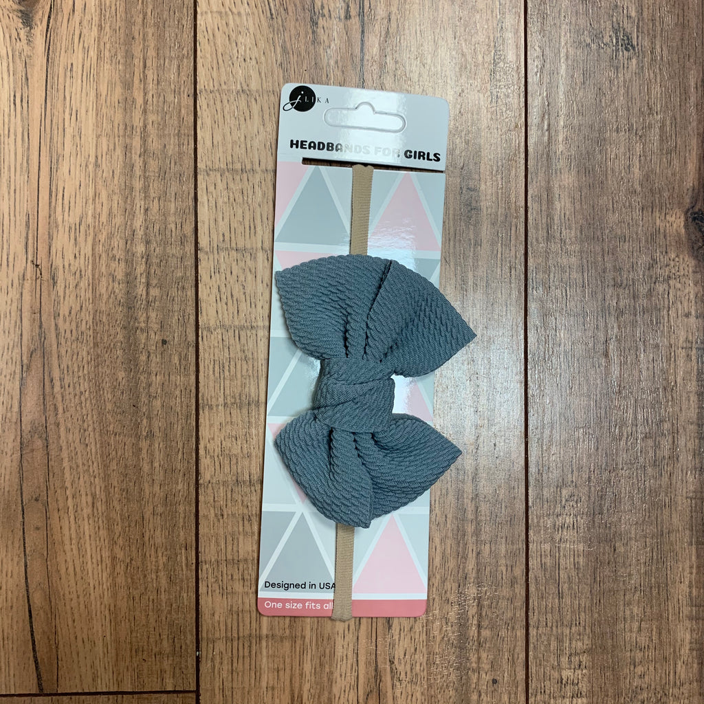 JLIKA - Baby Girl Headbands Nylon Bows (6745670549551)