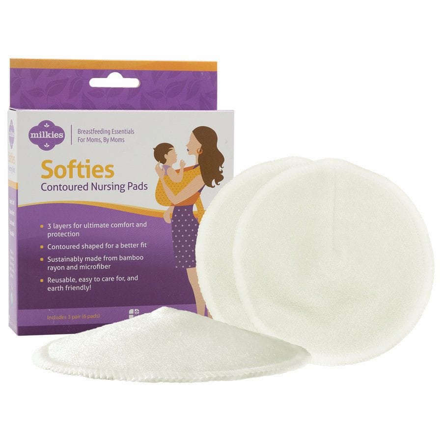 Milkies Softies - Contoured Nursing Pads (4299166842927)