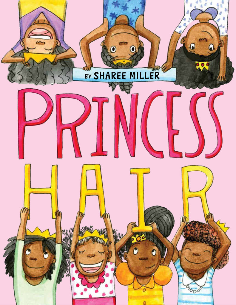 Princess Hair Board Book (7040287604783)