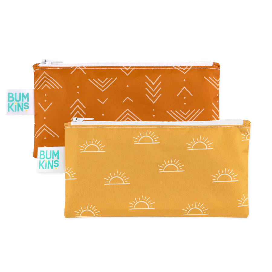 Bumkins Small Snack Bag 2 Pack (more prints) (4791943725103)