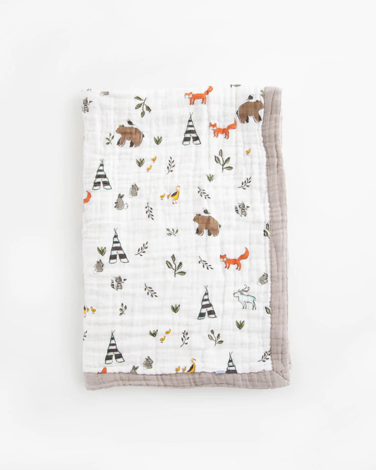Little Unicorn Cotton Muslin Baby Quilts (7011676782639)
