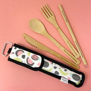 The Future is Bamboo Utensils Kit (5 items) (6536887435311)