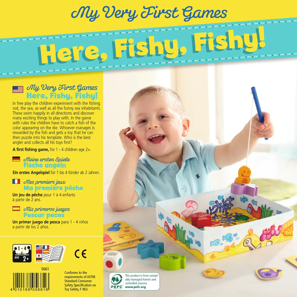 Haba - My Very First Games - Here Fishy Fishy (8238978990388)