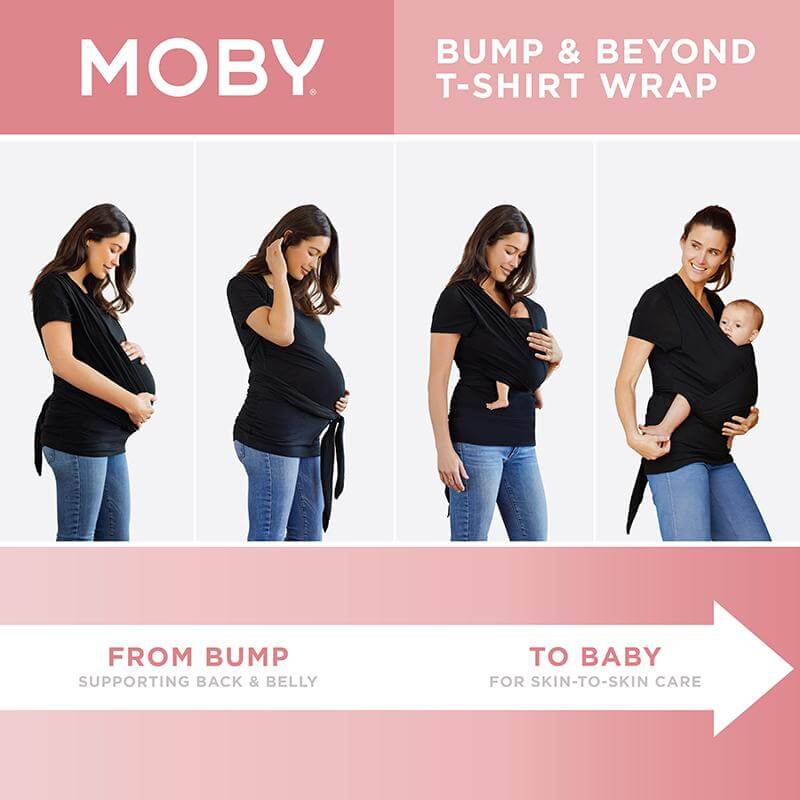 Moby Bump & Beyond T-Shirt Wrap (6557268312111)
