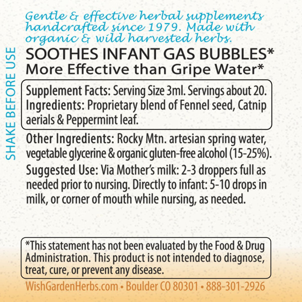 WishGarden Colic Ease For Infants (6581997338671)