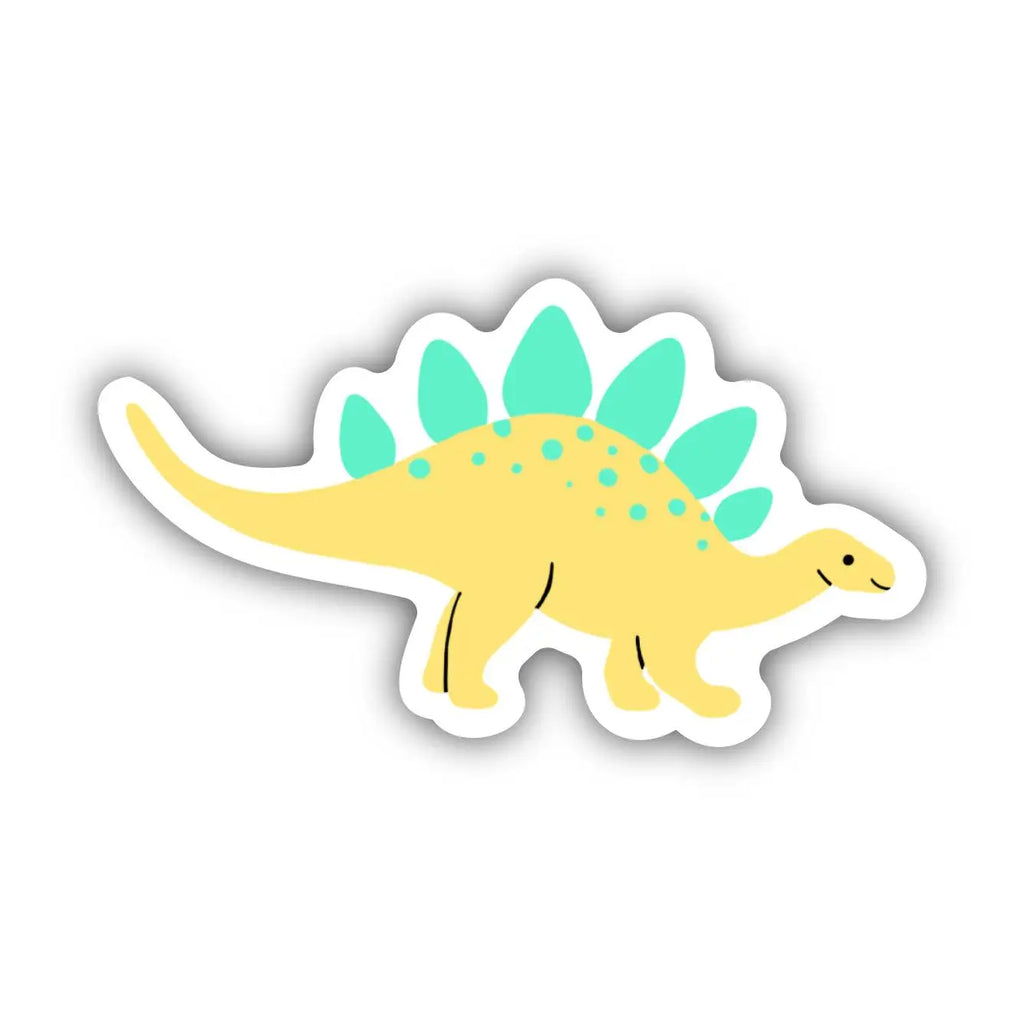 Cute Yellow Dinosaur Sticker (8102860751156)