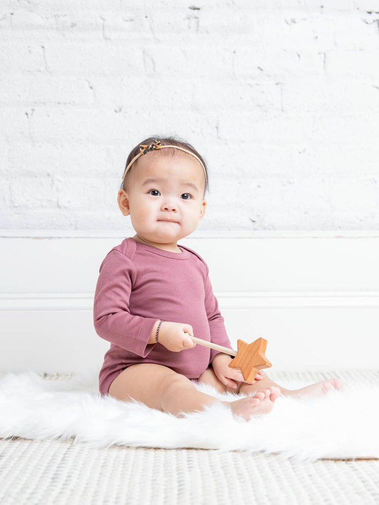 Colored Organics Classic Long Sleeve Bodysuits (More Colors) (6749808656431)