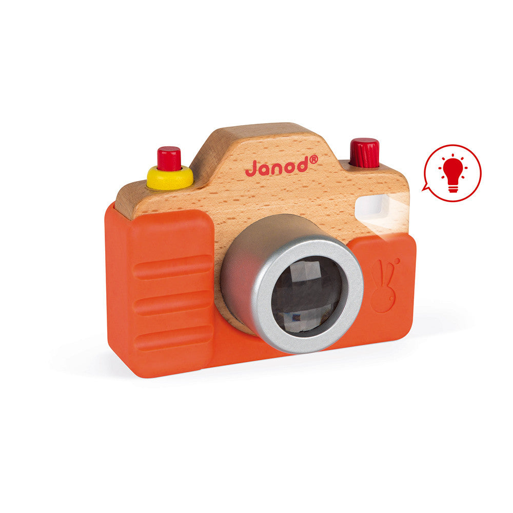 Janod Wooden Sound Camera (6755929096239)