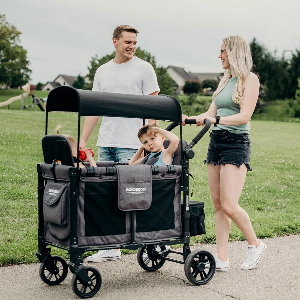 Wonderfold W2 Elite Double Stroller Wagon 2 Seater Max Mamas